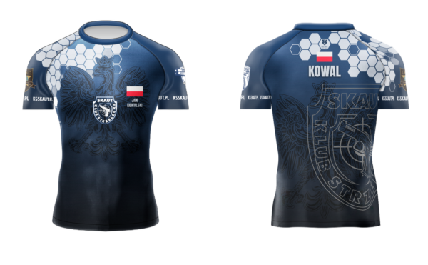 Koszulka Rashguard KS SKAUT (plaster miodu)