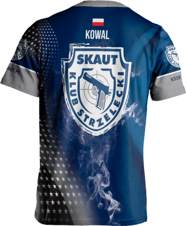 Koszulka T-SHIRT KS SKAUT (wzór gwiazdki) - obrazek 2