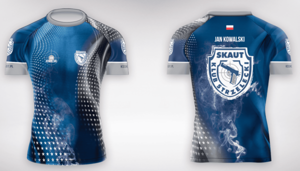 Koszulka Rashguard KS SKAUT (gwiazdki)